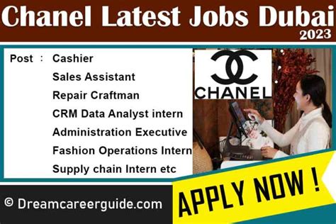 Chanel job opportunities